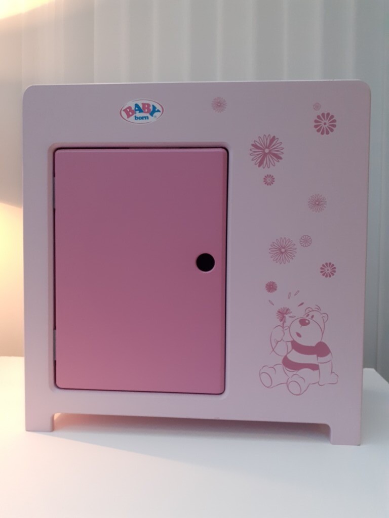 baby born wardrobe and changing table